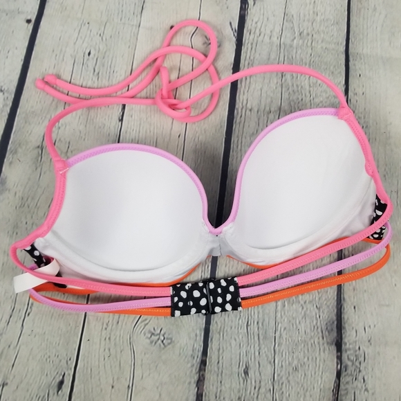 VICTORIA'S SECRET | polka-dot strappy bikini top - Picture 2 of 7